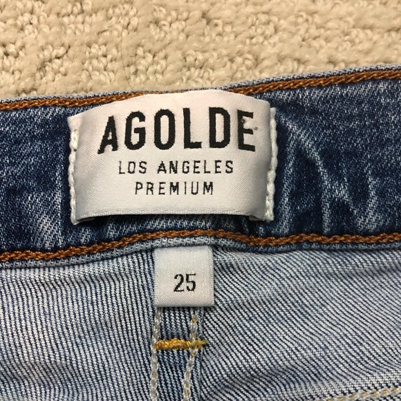 \AGOLDE\• Ruby Super High Rise Slim Straight - Picture 14 of 15